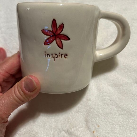 Starbucks 2008 Coffee Mug - Inspire and Hand painted - Picture 1 of 5